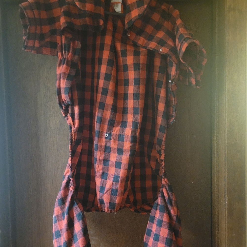Plaid Dog Suit